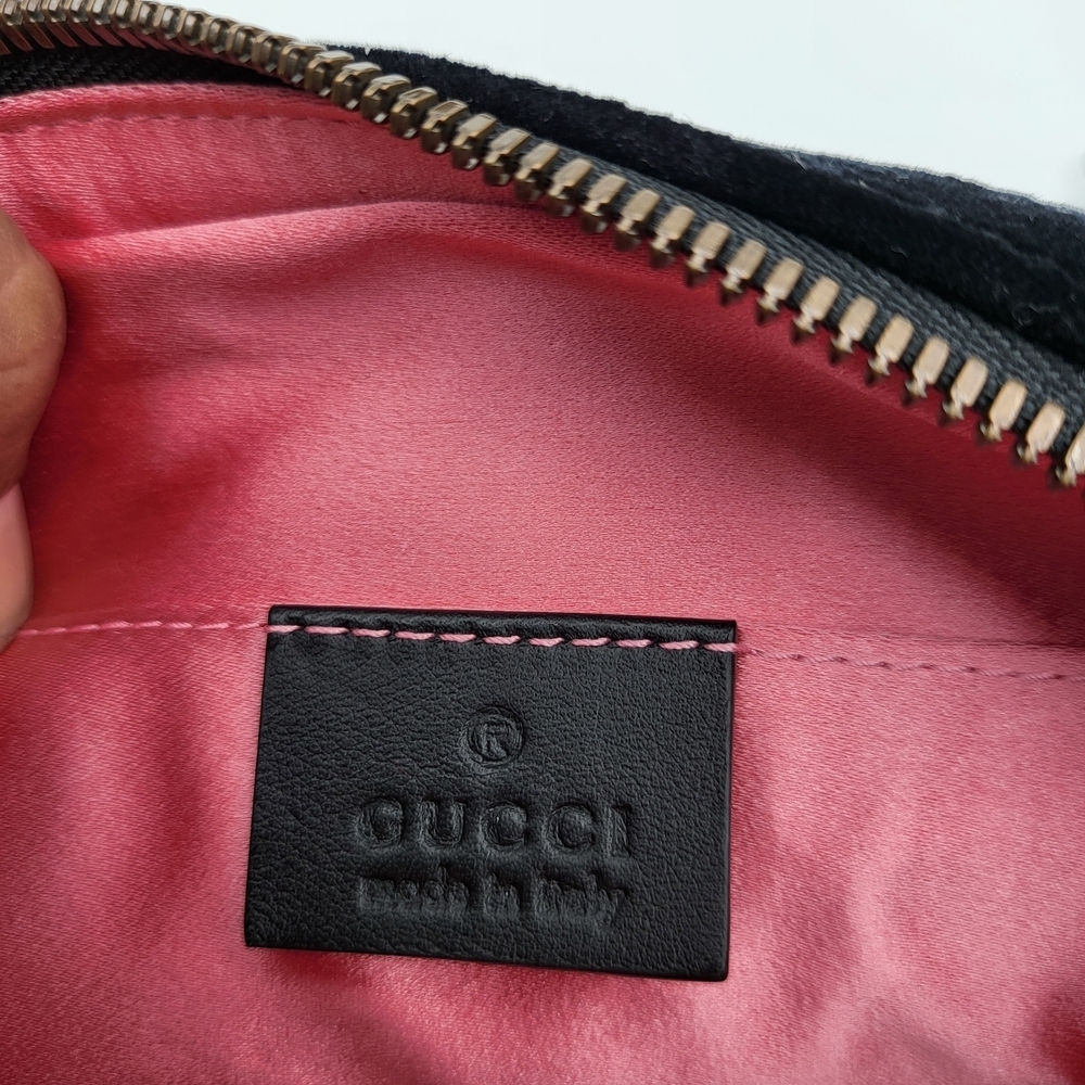 GUCCI GG Marmont Oval velvet handbag/waist bag..Authentic w/COA... - Picture 11 of 16